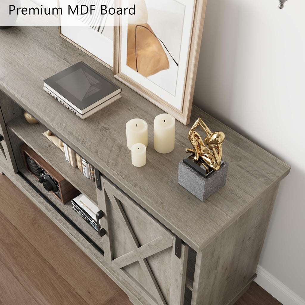 Farmhouse TV Stand and Entertainment Center C282849