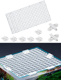 10 Pack Clear Acrylic Aquarium Lid with Clips Y7329