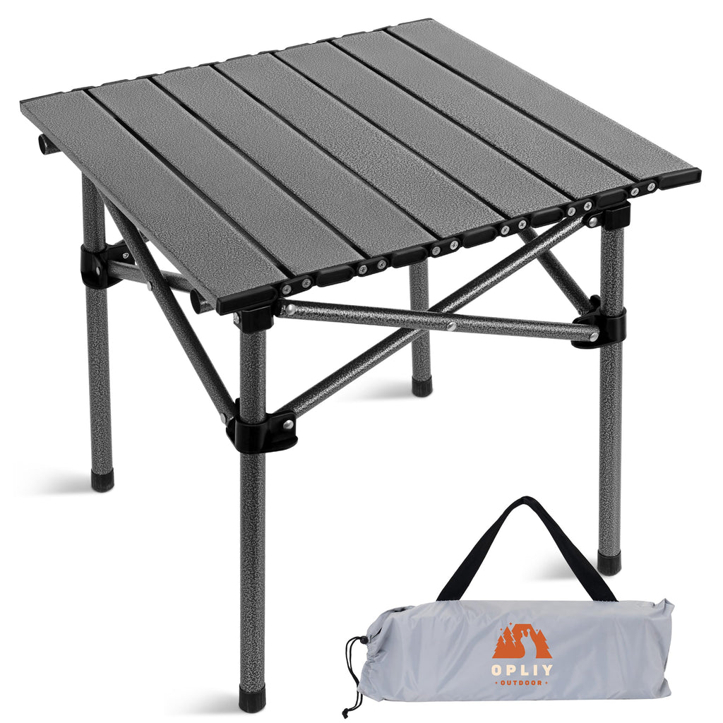 Portable Folding Aluminum Camping Table with Carry Bag S30328