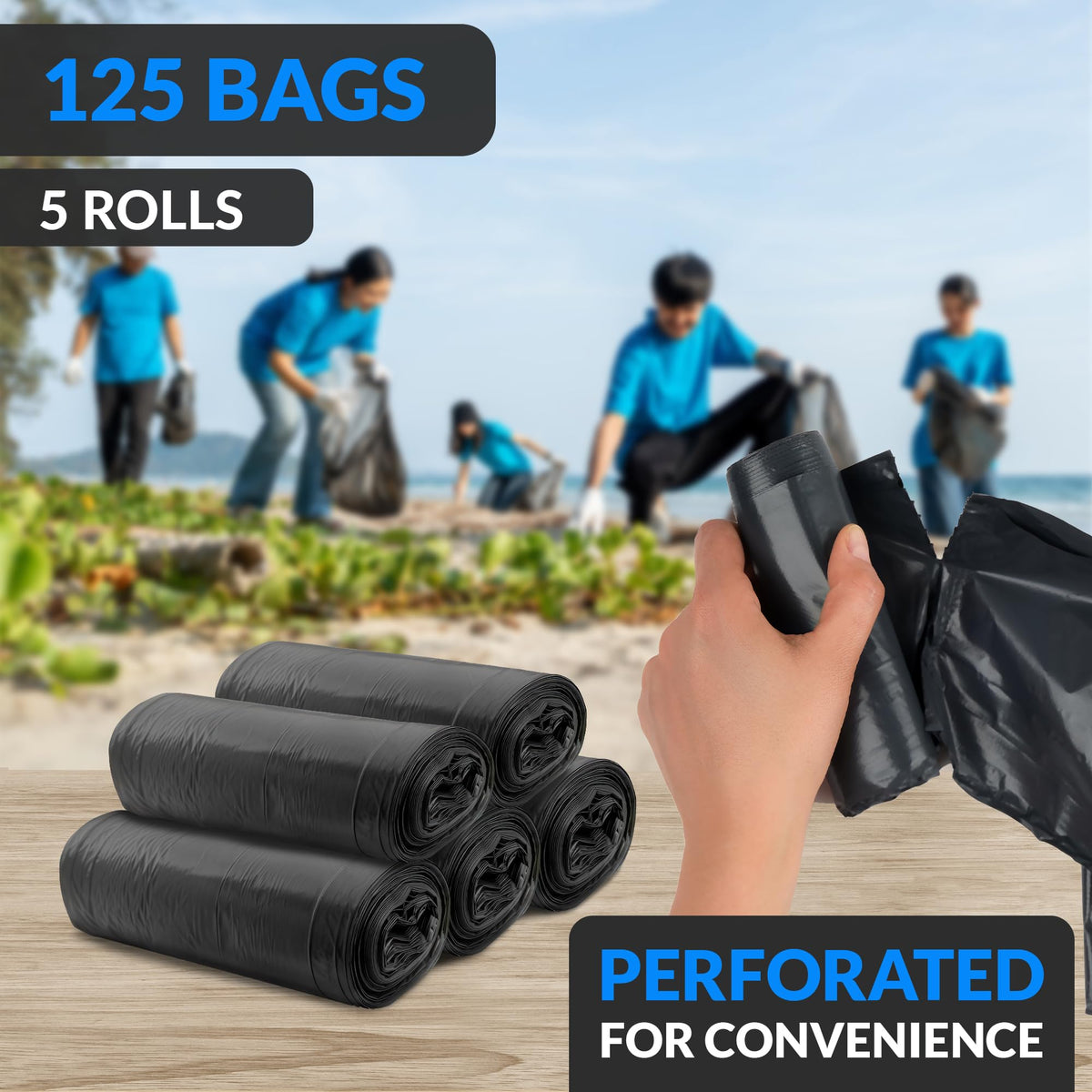 45 Gallon Heavy Duty Trash Bags Z248683