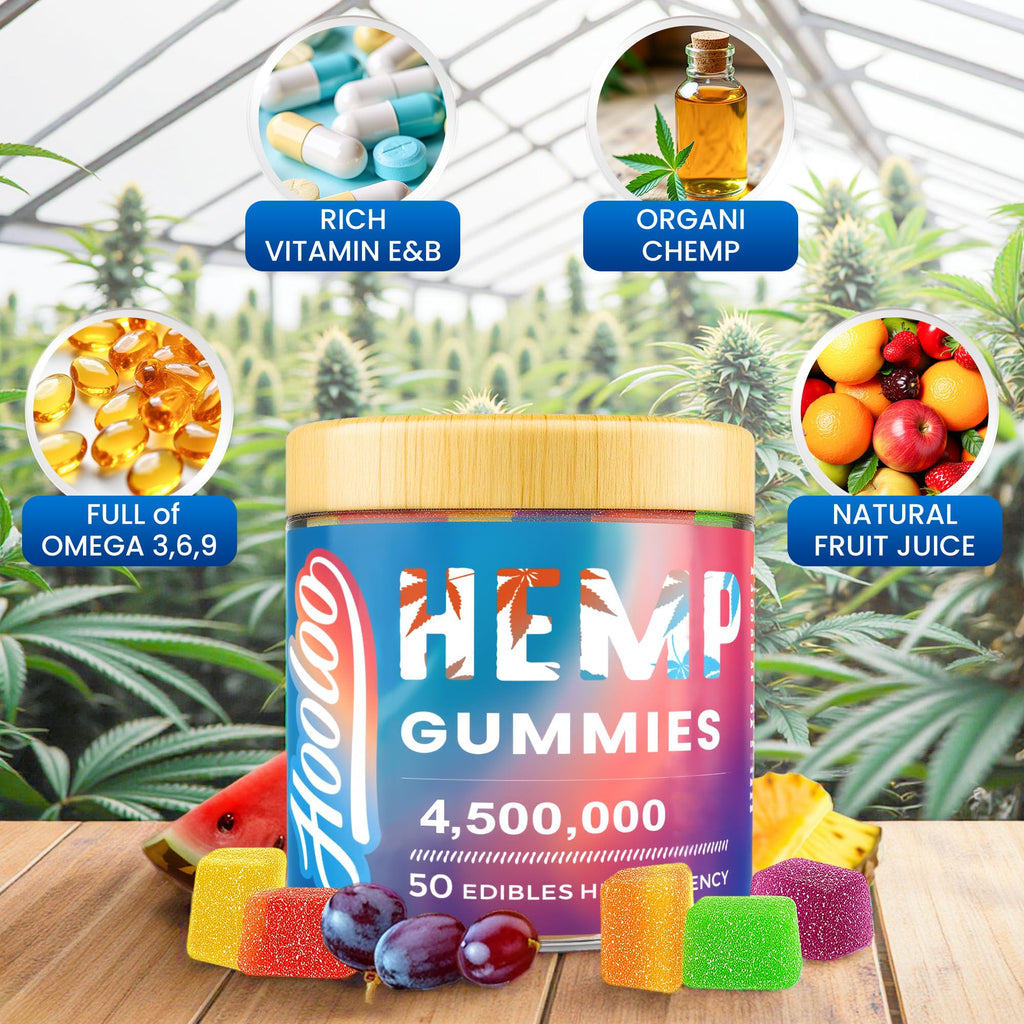 Hemp Gummies 6 Fruity Flavors S3615