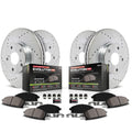 Brake Pad & Rotor Kit Front & Rear S25684