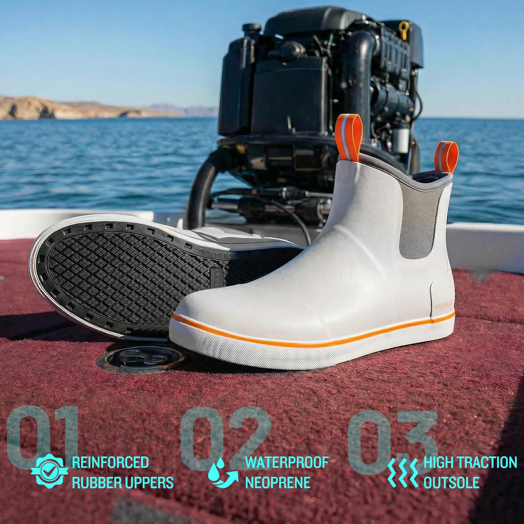 Waterproof Ankle Deck Boots T78145