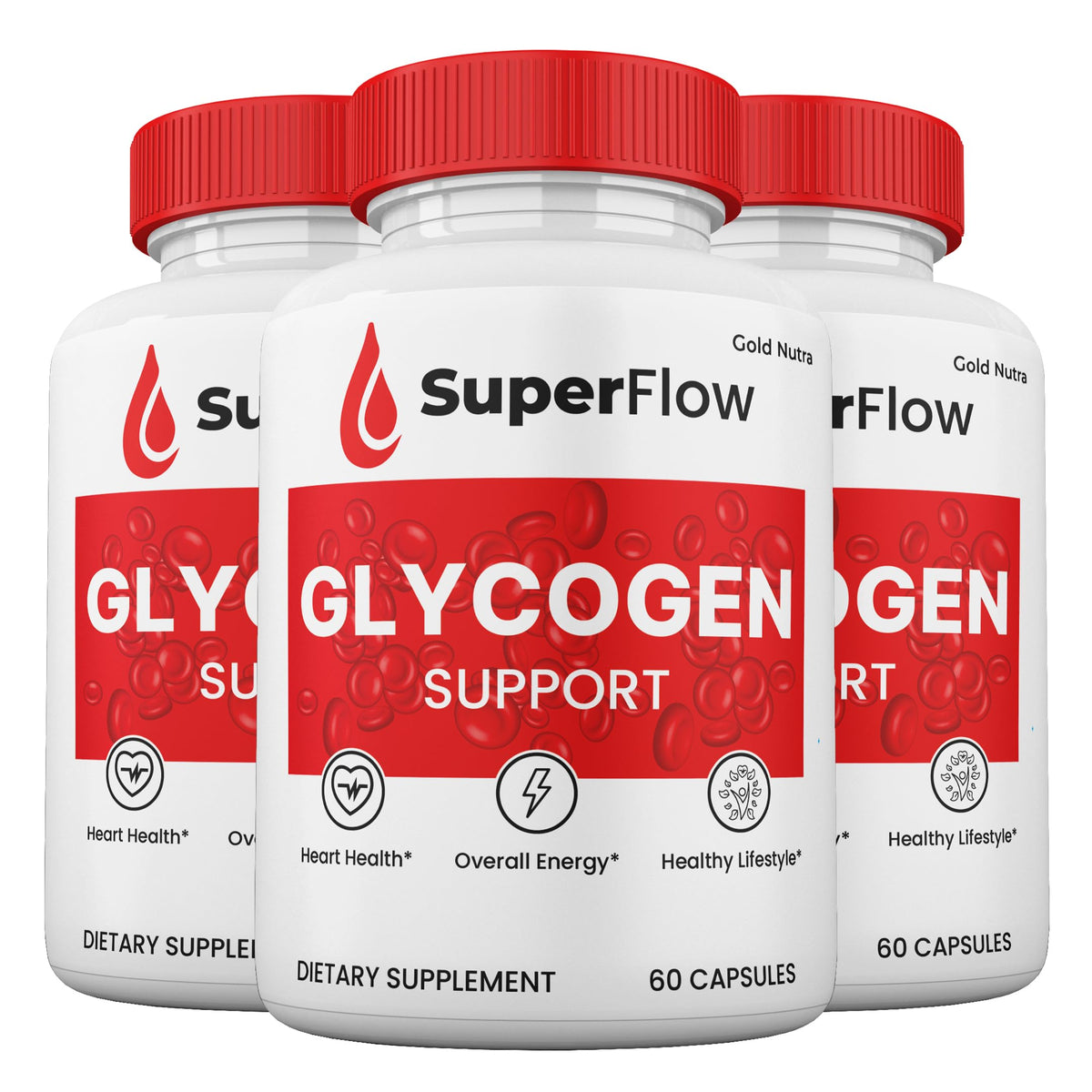 3 Pack All Natural Capsules E893349