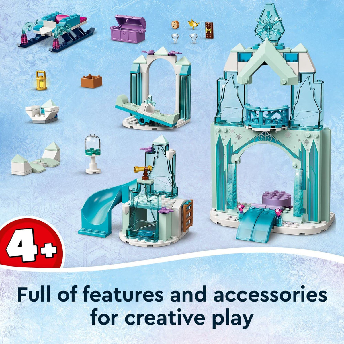 Castle Toy with Disney Princess Mini-Doll Figures Z445