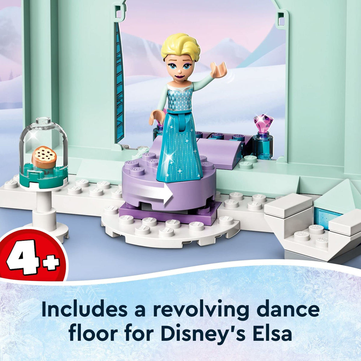 Castle Toy with Disney Princess Mini-Doll Figures Z445