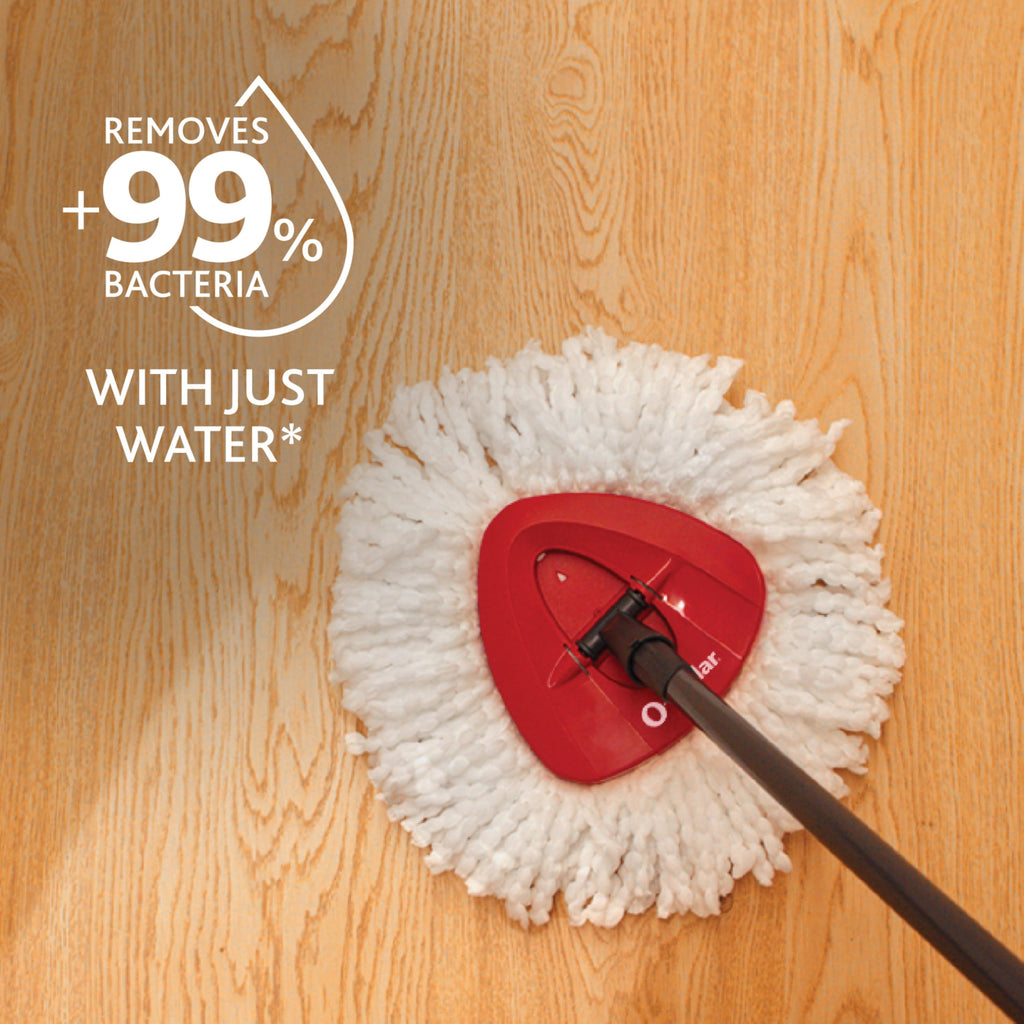Microfiber Spin Mop & Bucket Floor Cleaning System with 2 Refills A858022