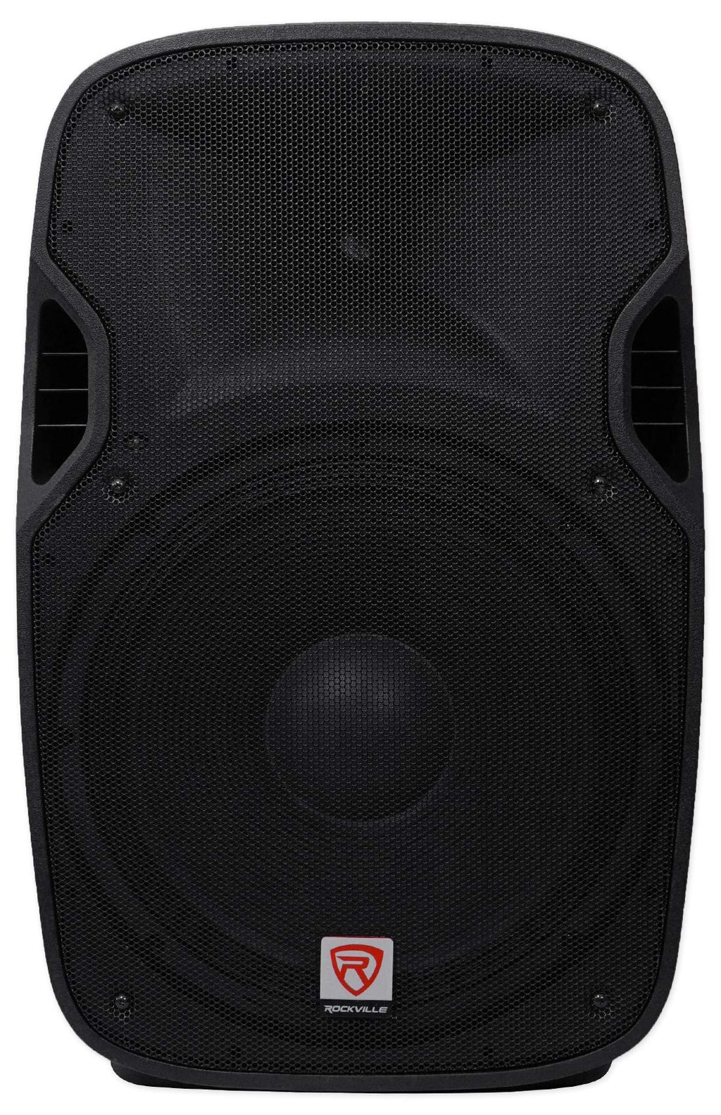 15" Passive 1600W DJ PA Speakers with Tripod Stands and Cables S386