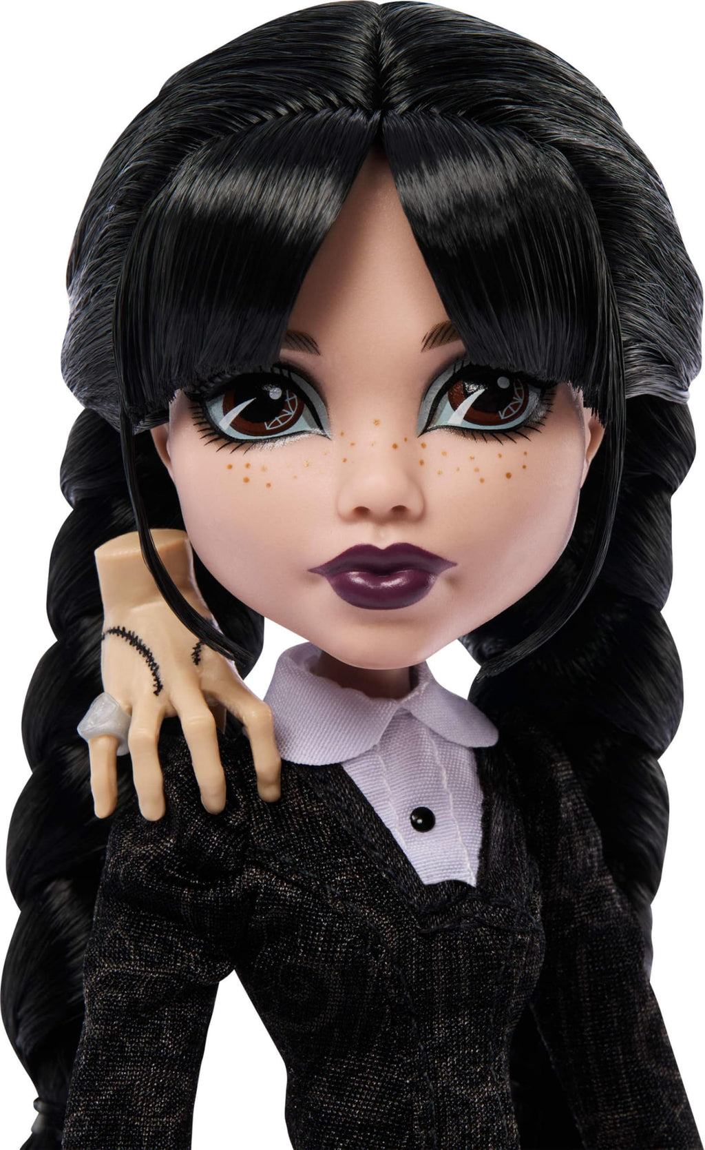 Black Dress Doll with Stockings and Accessories X95023