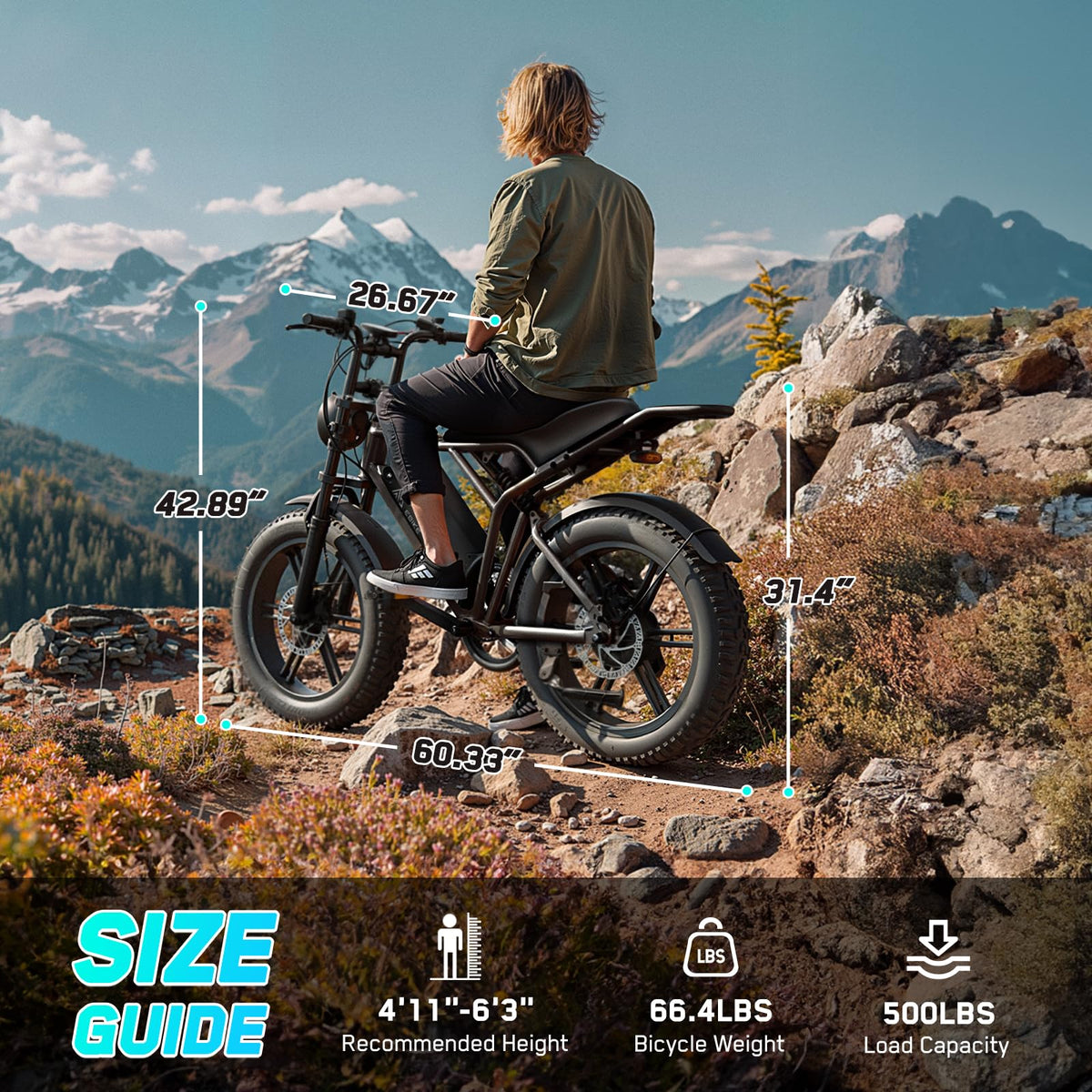 Electric Bike 48V 2000W Motor N6002