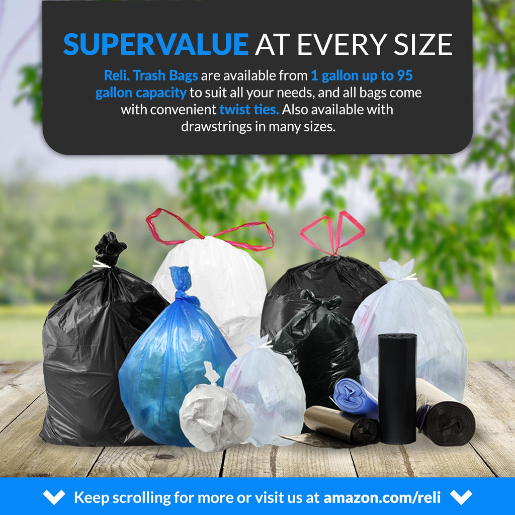 45 Gallon Heavy Duty Trash Bags Z248683