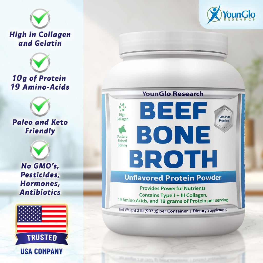 Beef Protein Powder 2 lb 4 PK Unflavored Grass Fed N236