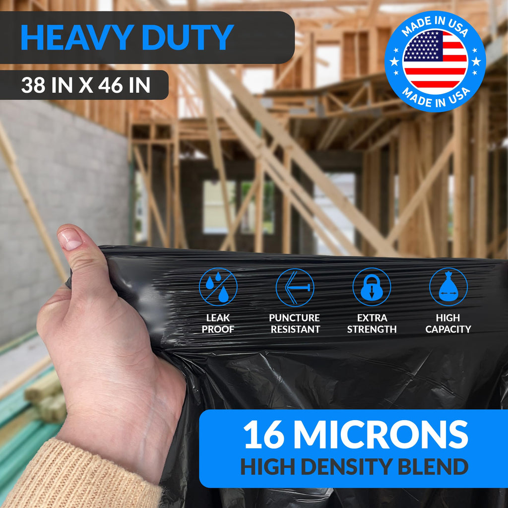 45 Gallon Heavy Duty Trash Bags Z248683