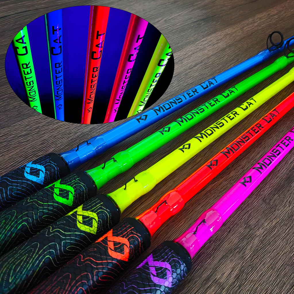 7’ Glow Catfishing Casting Rod C495