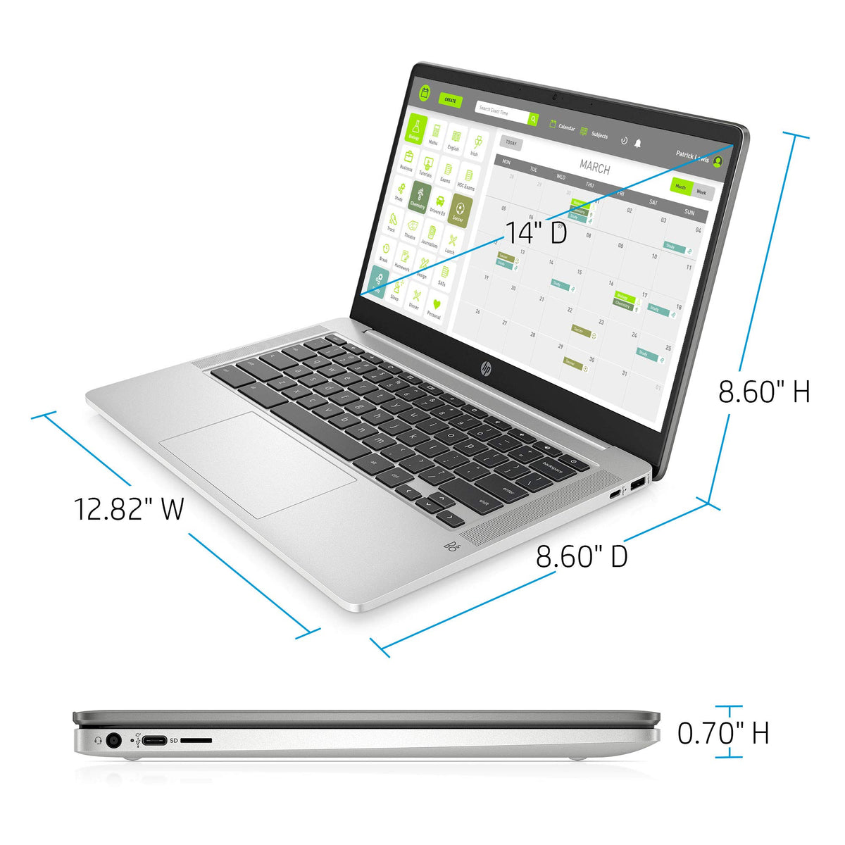 14-inch HD Touchscreen Chromebook Laptop N84364