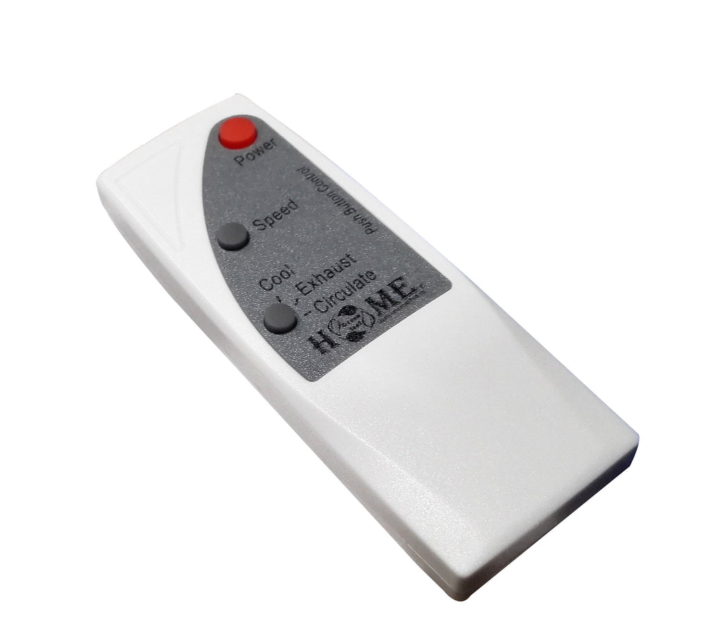 9" Twin Window Fan 3 Speed with Remote Control, White A8399