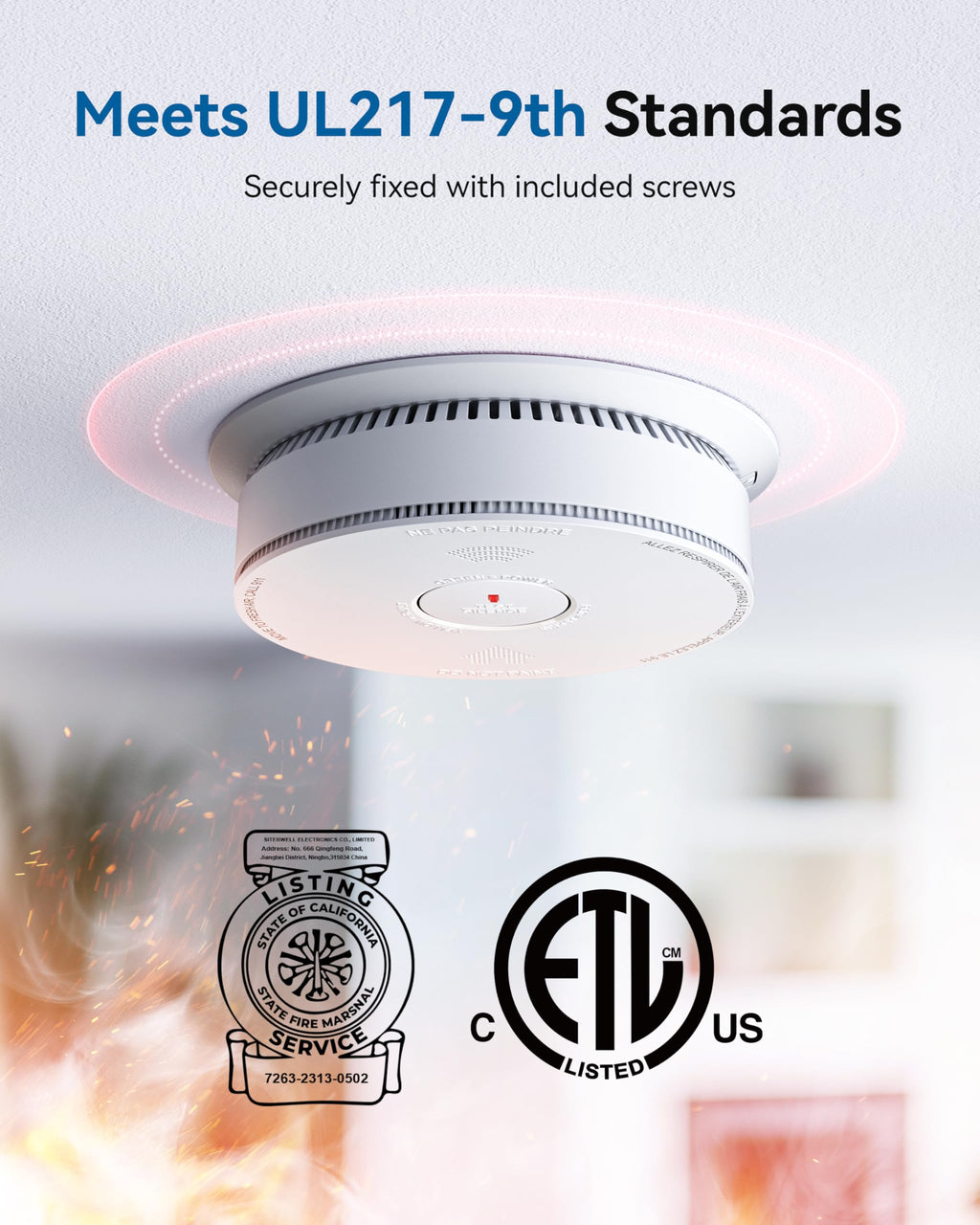 Smoke & Carbon Monoxide Alarm Z8582