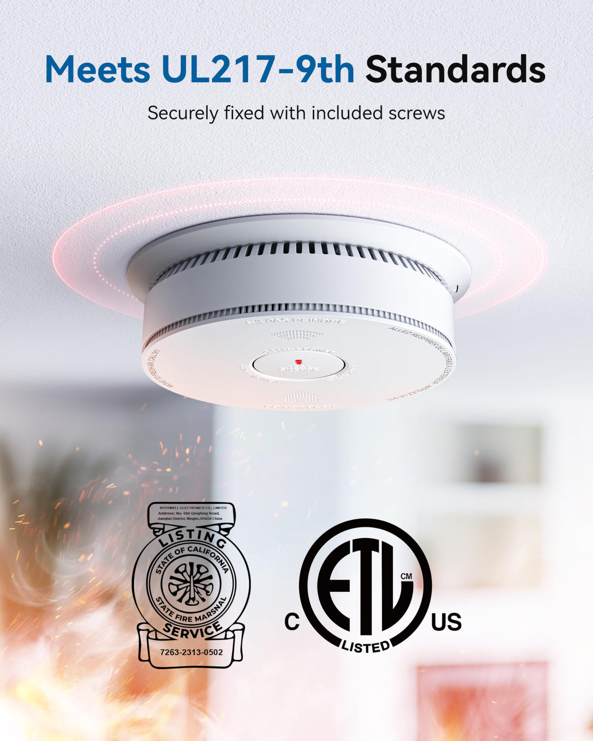 Smoke & Carbon Monoxide Alarm Z8582