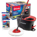 Microfiber Spin Mop & Bucket Floor Cleaning System with 2 Refills A858022