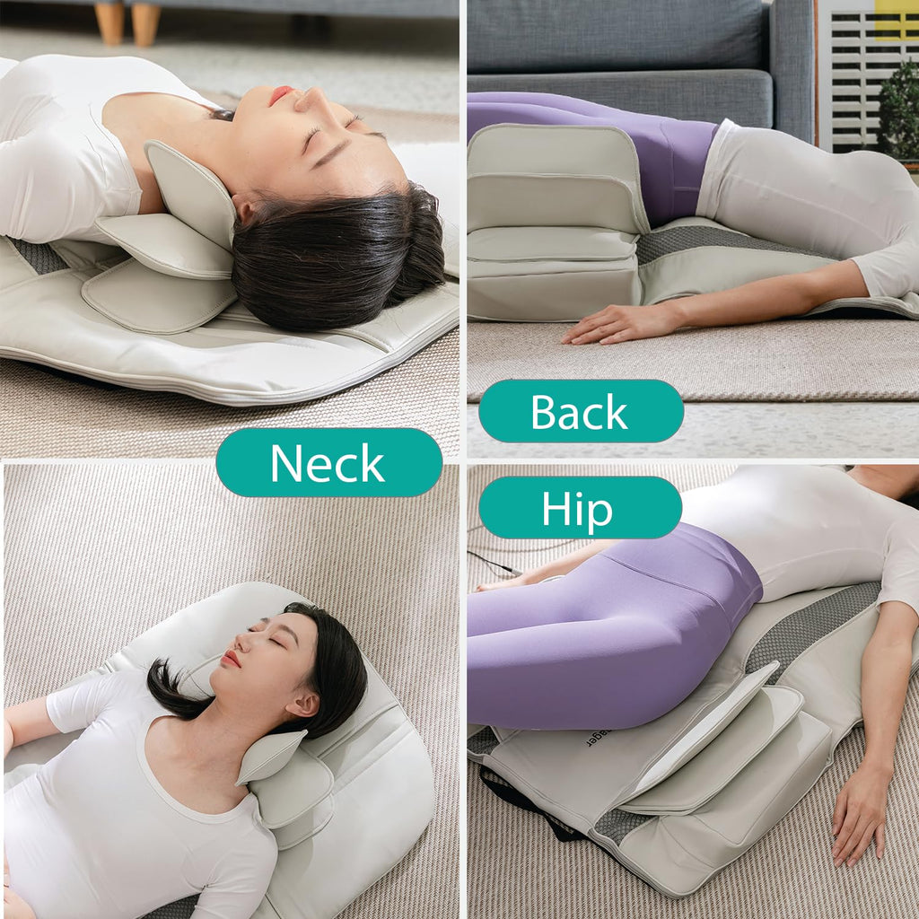 Full Body Stretching Massage Mat, 26 Air Cells, 7 Modes H389744