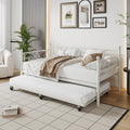 White Twin Daybed with Trundle S3933