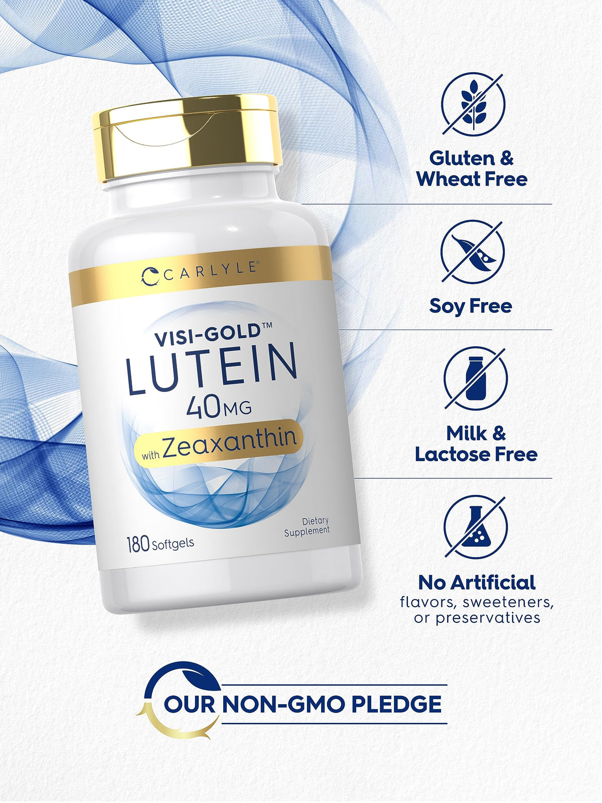 Lutein and Zeaxanthin 40mg 180 Softgels E117641