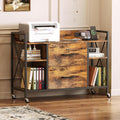 2 Drawer File Cabinet with Lock and Power Outlets G78909
